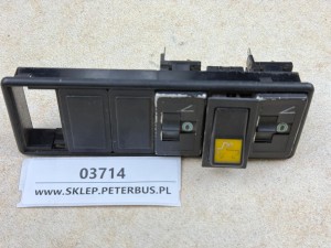 Klawisze, przełączniki sterowania szyberdachem, otwieranie, uchylanie szyberdachu NEOPLAN, MAN, zestaw