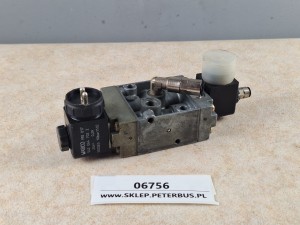 Zawór elektromagnetyczny WABCO nr 3720540420 z cewką WABCO PRI 17, BOVA FHD, FLD EURO 3 