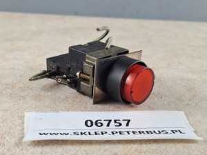 Przycisk, klawisz otwierania drzwi Telemecanique Z..-BW06, ZB2BE101, nr 420 438