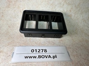 Osłona przycisków, klawiszy pulpitu, deski rozdzielczej autobusu BOVA Futura FHD, FLD, EURO 3