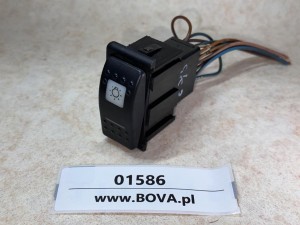 Przycisk, klawisz, włącznik oświetlenia BOVA Futura EURO 3