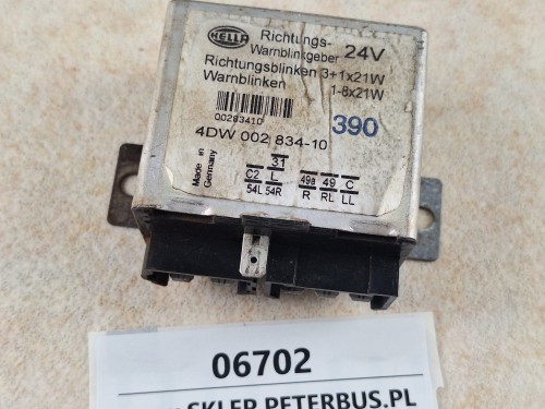 06702, Przekaźnik, przerywacz kierunkowskazów HELLA 24V nr 4DW 002 834-10, BOVA Futura EURO 3 (1).jpg