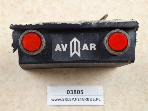 03805, Przyciski, klawisz eotwierania drzwi Telemecanique Z..-BW06, ZB2BE101, nr 420 438, zestaw 2 sztuk + osłona montażowa RENAULT FR1 (4).jpg