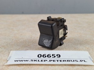 Klawisz, włącznik, przycisk deski rozdzielczej AUTOSAN LIDER, nr 495, 24V 10A, oświetlenie, włącznik oświetlenia 