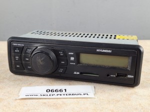 Radio, odtwarzacz, wejścia AUS-IN, USB, SD, MMC, HYUNDAI CMRX 4802 SU