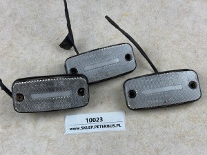 Odblask, obrysówka biała BOVA Futrua EURO 3, wymiary 11 cm x 5 cm