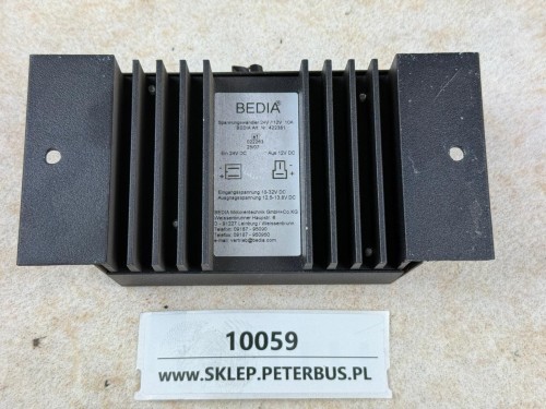 10059, Przetwornica napięcia BEDIA nr 422381, 24V  12 V, 10A (3).jpeg
