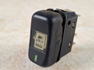 Przycisk, włącznik, klawisz ogrzewanie szyby bocznej Mercedes nr 003 545 03 07, nr 1459.24V