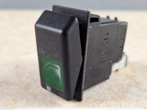 Przycisk, klawisz opuszczania szyby bocznej kierowcy SETRA S315, nr 514.059