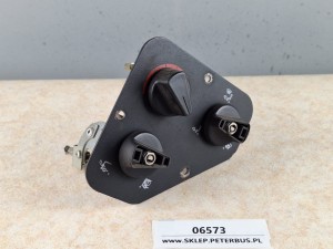 Panel, pokrętła sterowania ogrzewaniem, nawiewem na szybę, RENAULT ILIADE,  WOLFLE nr 900231-02