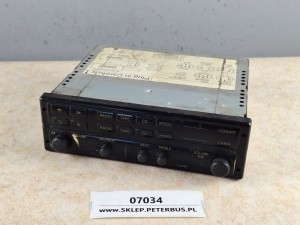 Wzmacniacz autobusowy  BLAUPUNKT BCA 05, nr 7 607 005 200 5, panel sterownia RADIO, kaseta, CD, video 