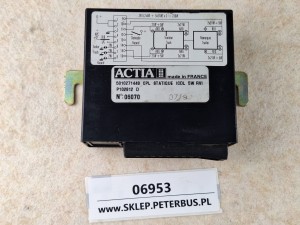 Sterownik ACTIA nr 5010271448, RENAULT ILIADE EURO 2, CPL STATIQUE ICDL 5W RVI, P 102812 D