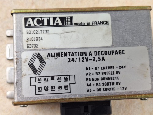06960, Zasilacz impulsowy ACTIA 5010217730, nr P101834, nr 63702, 2412V (1).jpg