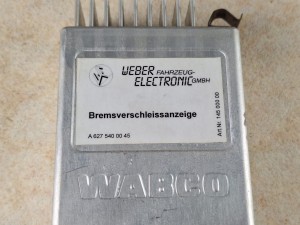 Wskaźnik zużycia hamulców WABCO nr A 627 540 00 45, SETRA S315, EURO 3 