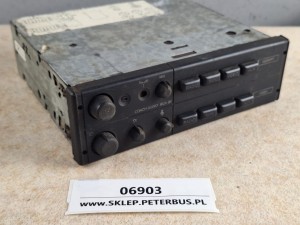 Wzmacniacz autobusowy  BLAUPUNKT BCA 08, nr 7 607 804 010, panel sterownia RADIO, kaseta, CD, video 
