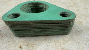 Uszczelka trójkątna wymiary 65 mm x 85 mm - NOWA - 