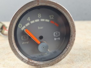 Wskaźnik, zegar ciśnienia 12 bar, VEGLIA, IVECO