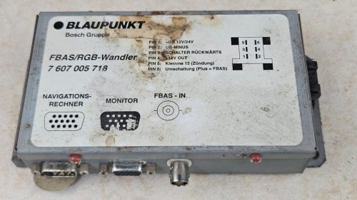 10399, Wzmacniacz BLAUPUNKT BOSCH FBASRGB-Wandler nr 7 607 005 718 (7).jpeg