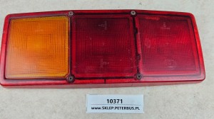 Klosz lampy tylnej HELLA 5350R6, wymiary 33 cm x 14 cm, 3 światła, 7R0153250