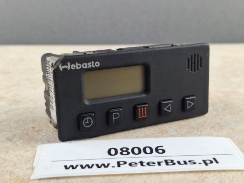 08006, Sterownik, panel sterownia ogrzewaniem postojowym WEBASTO 8EU 007 627-02 , nr 85 339C (3).jpg