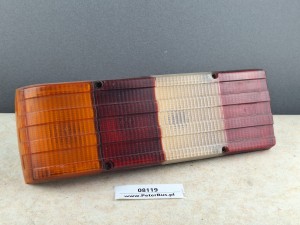 Lampa tylna 4 elementy HELLA 9303 R-S1 2a, zaokrąglony kierunkowskaz