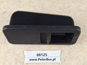 Popielniczka autobusowa, odsuwana, wymiary: 17 cm x 8 cm 