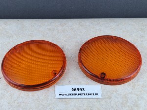 Klosz lampy tył BOVA Futura, okrągły, fi 14 cm, montaż na 3 śruby, DOB-54, nr 010540, kierunkowskaz tył 