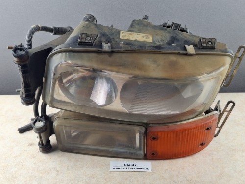 06847, Lampa przednia, MAN, LEWA, reflektor przedni lewy MAN 81.25101-6357, nr 569.01.000.01, kierunkowskaz lewy  568 01 000 00, nr 81.25320 (8).jpg