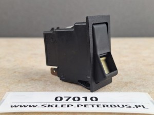 Klawisz, przycisk, włącznik pulpitu BOVA Futura EURO 2, nr 511.049  - NOWY - 6 PINów