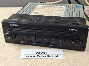 Radio, odtwarzacz MP3, RENAULT, Bluetooth, DELPHI Electronics nr 28132537