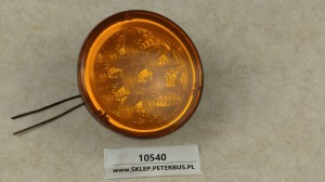 Lampa okrągła, kierunkowskaz tył SCANIA IRIZAR nr 1090159, średnica 12 cm 