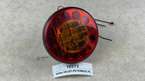 Kierunkowskaz tył, lampa, światło, BOVA MAGIQ tylne, okrągłe, zespolone