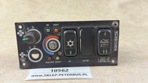 Sterowanie ogrzewaniem, klimatyzacją, temperaturą Mercedes O345 Conecto, Konvekta