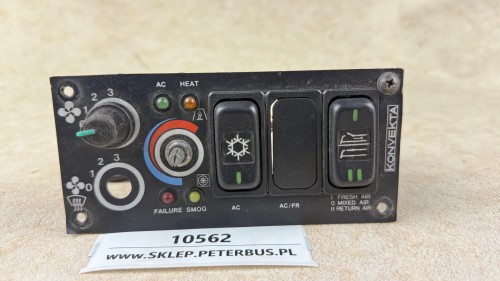 10562, Sterowanie ogrzewaniem, klimatyzacją, temperaturą Mercedes O345 Conecto, Konvekta (5).jpeg