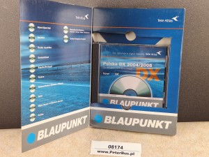 BLAUPUNKT CD 7 612 160 110 P7, oryginalna płyta mapa Polski 2005 rok - kolekcjonerska - TRAVLE Pilot  DX