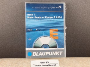 BLAUPUNKT nr 7 612 182 004 CD-ROM oryginalna płyta mapa Włochy 2004 rok - kolekcjonerska - TRAVLE Pilot DX 