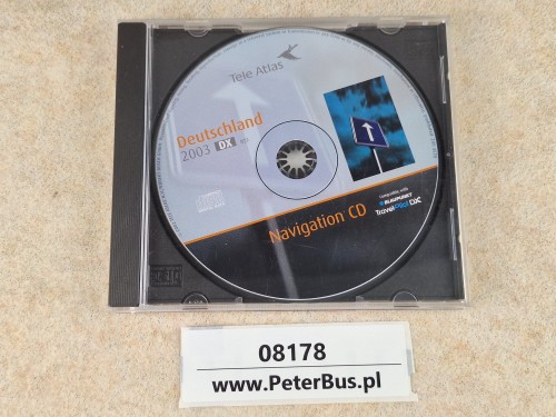 08178, BLAUPUNKT CD-ROM oryginalna płyta mapa Niemcy 2003 rok - kolekcjonerska - TRAVLE Pilot DX.jpg