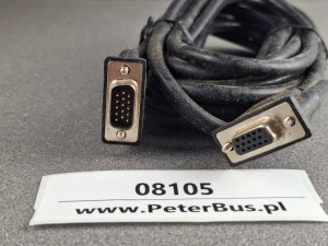 Kabel audio-video RGB BLAUPUNKT nr 7 607 001 602, długość 4 metry, DX-N - IVSC