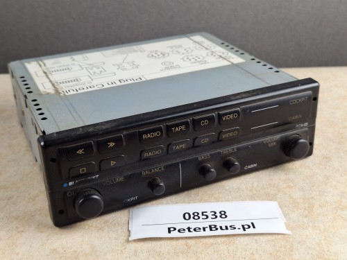 08537, Radio autobusowe BLAUPUNKT RDR 05, NR 7 607 005 006 0  - 100% sprawny - GWARANCJA  (9).jpg