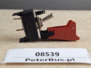 Przycisk, wyłącznik bezpieczeństwa, wyłącznik zasilania URGENCE EAD, 2 PINy 