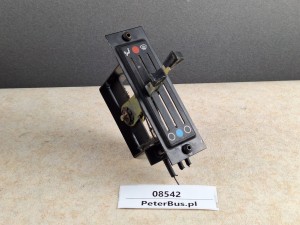 Suwak regulacji nadmuchu na szybę oraz temperatury nadmuchu, BOVA FUTURA FHD, FLD, EURO 3, sterowanie linkami, 9327441109, H240005104 
