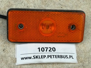 Obrysówka autobusu, pomarańczowa, IA-02-1464, wymiary 5 cm x 11 cm