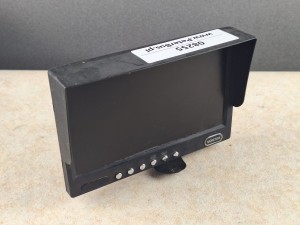 Monitor TFT kamery cofania, kamer wewnętrznych i zewnętrznych, 7 cali, 4-kanałowy, z podziałem ekranu na 4 części - 100% SPRAWNY - 