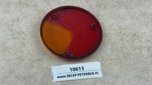 Klosz lampy tył BOVA Futura, okrągły, czerwony + pomarańczowy
