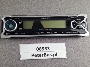 Radio samochodowe, panel przedni BLAUPUNKT LONDON MP 35 - uszkodzony