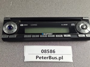 Radio samochodowe, panel przedni BLAUPUNKT DMS nr 8.649.590.061 - uszkodzony