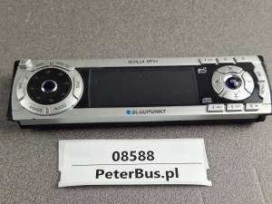 Radio samochodowe, panel przedni BLAUPUNKT SEVILLA MP54  - lekkie zaniki na LCD 