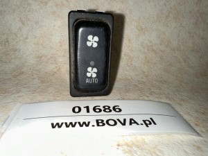 Klawisz, włącznik, przycisk sterowania nawiewów, wentylatorów Mercedes Citaro, nr 611 540 00 66
