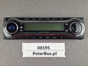 Radio samochodowe, panel przedni BLAUPUNKT ORLANDO MP46 - pęknięty panel w okolicy impulsatora