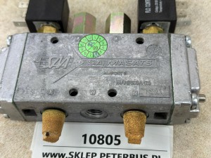 Elektrozawór otwierania drzwi VAN HOOL - EOS Masats 2129A + dwie cewki FLO CONTROL 22120 D 24 - NOWY - 